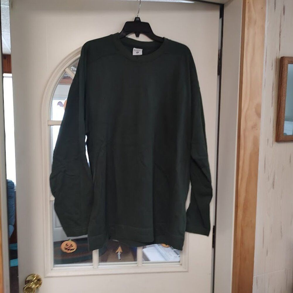 New Columbia Dark Green Hommes Hayes Ridge Crew Size Men's XXL